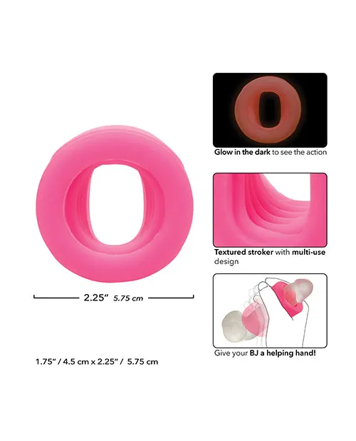 Slop Top Glow in the Dark Filthy Luv Stroker Pink California Exotic Novelties Male Sex Toys