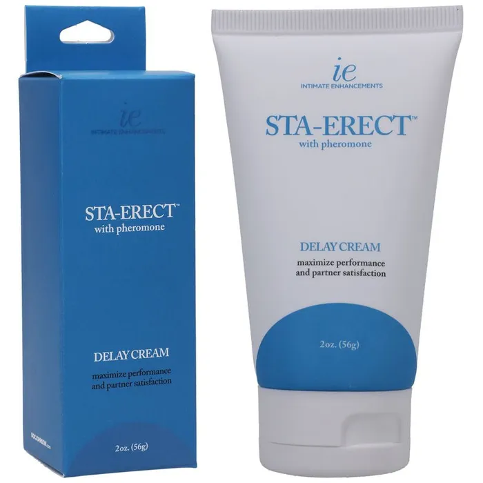 StaErect Delay Cream for Men 56 g Tube Doc Johnson Female Sex Toys