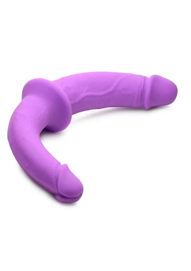 Strap U Double Charmer Silicone Double Dildo with Harness STRAP U Female Sex Toys