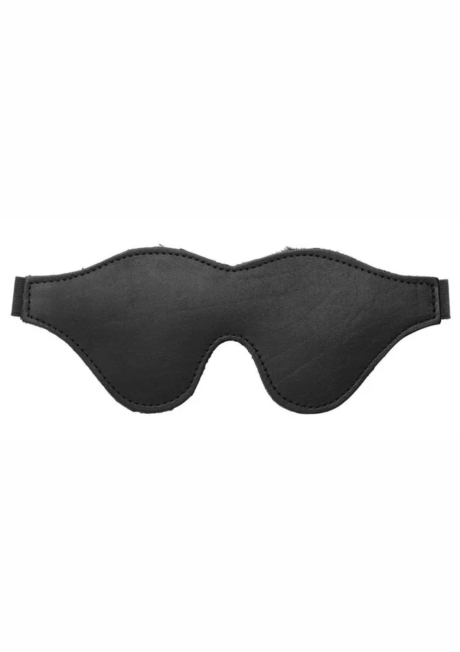 Strict Leather Black Fleece Lined Blindfold Strict Leather Restraints