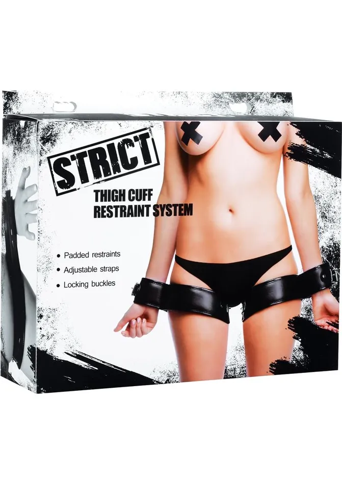 STRICT Vibrators Strict Thigh Cuff Restraint System