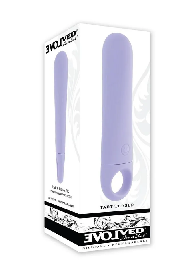 Tart Teaser Rechargeable Silicone Bullet Wedge Evolved Female Sex Toys