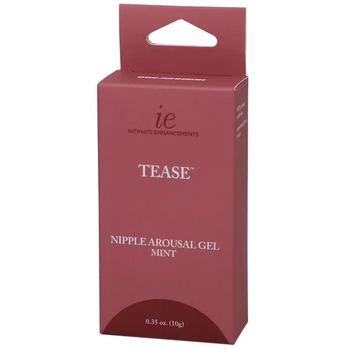 TEASE Nipple Arousal Gel Mint 10 gram Tube Doc Johnson Couples