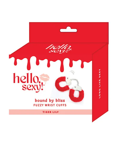 Thank Me Now INC Hello Sexy Bound By Bliss Fuzzy Wrist Cuffs Restraints