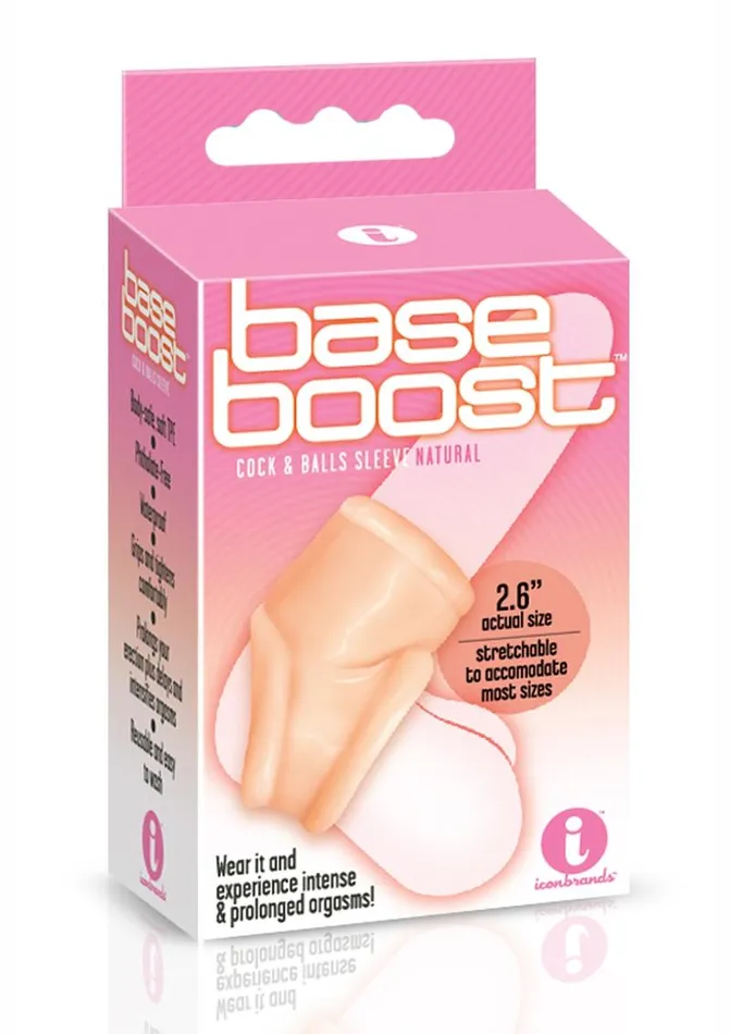 THE 9S The 9s Base Boost Cock and Balls Sleeve Dildos