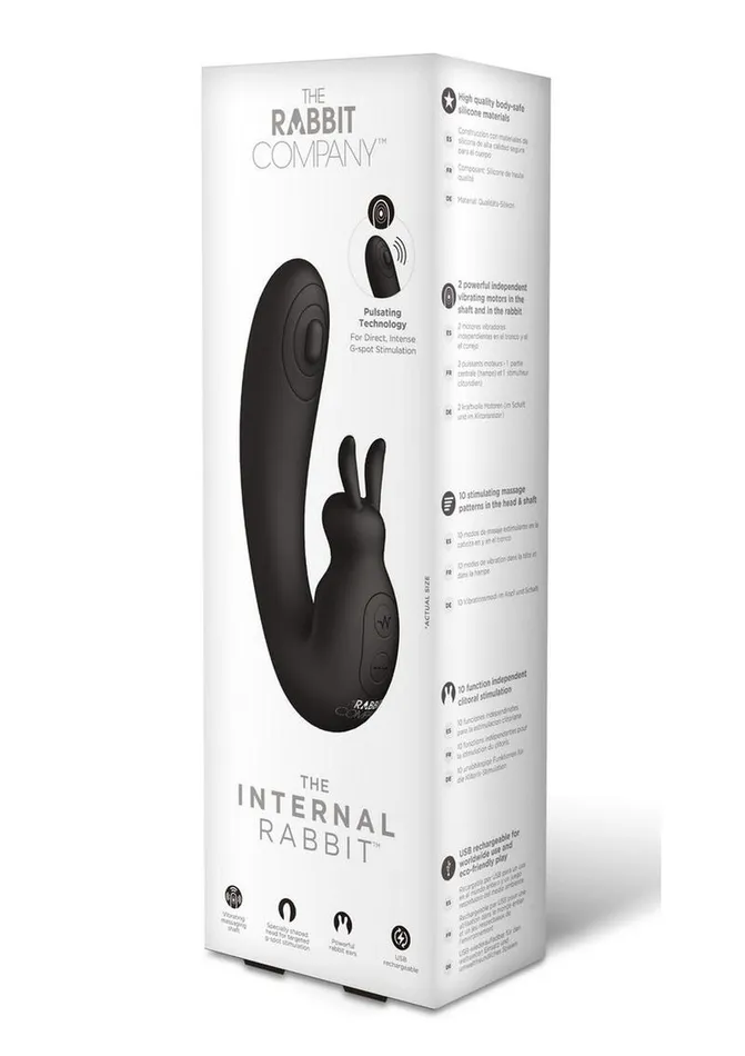 The Rabbit Company Female Sex Toys The Internal Rabbit Rechargeable Silicone Vibrator