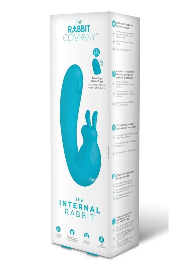 The Rabbit Company Female Sex Toys The Internal Rabbit Rechargeable Silicone Vibrator