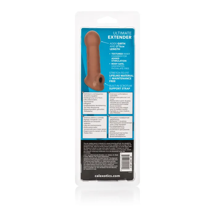 Ultimate Extender Brown California Exotic Vibrators