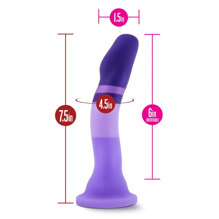 Vibrators Avant D2 Purple Rain Blush Novelties