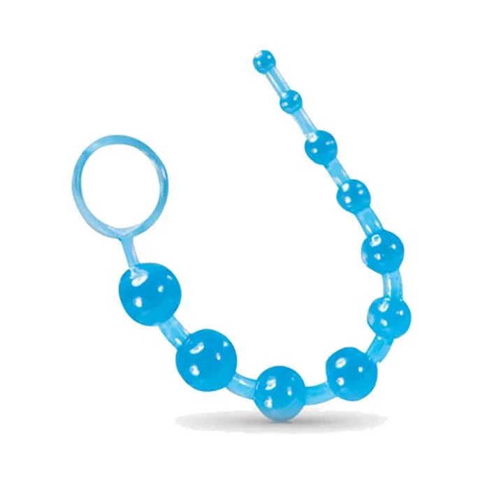 Vibrators Blush Novelties Blush Sassy 10 beads Blue