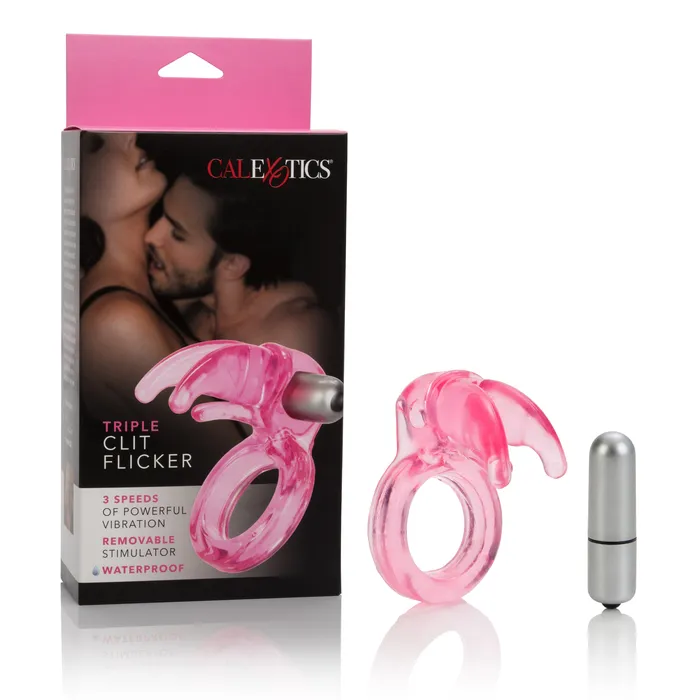 Vibrators California Exotic Triple Clit Flicker