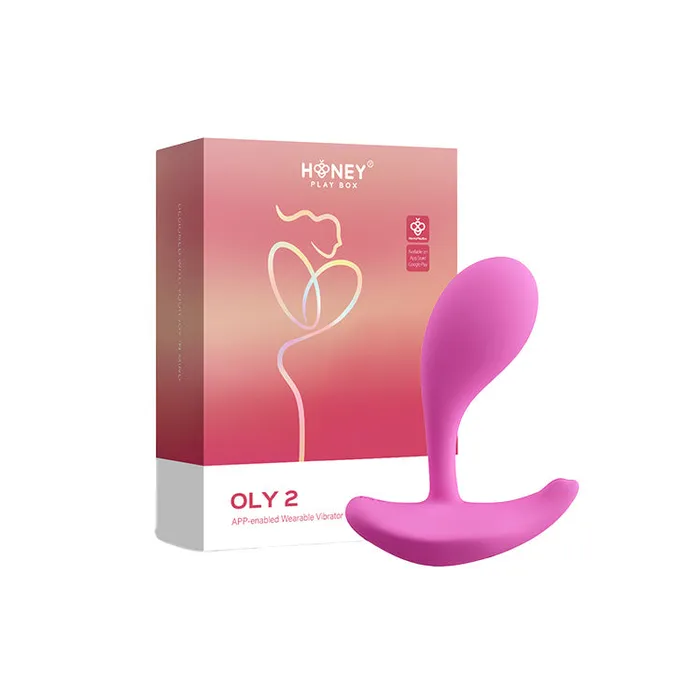 Vibrators Oly 2 Pressure Sensing App Enabled Wearable Vibrator Honey Play Box