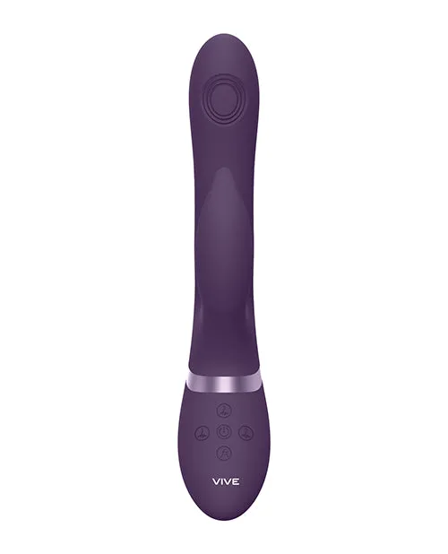 Vibrators Shots Vive Aimi Pulse GSpot Rabbit Purple Shots America LLC