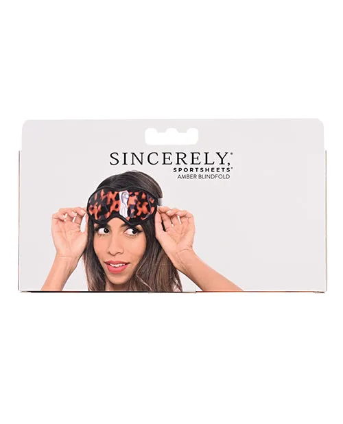 Vibrators Sincerely Amber Blindfold Sportsheets International