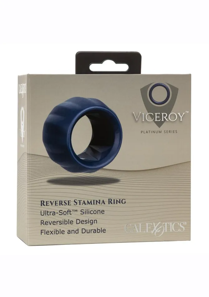 Viceroy Male Sex Toys Viceroy Reverse Stamina Ring Silicone Cock Ring