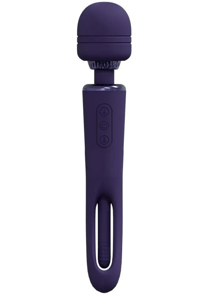 Vive Kiku Rechargeable Double Ended Wand with GSpot Stimulator Vive by Shots Female Sex Toys