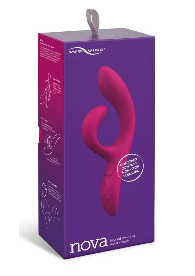 WeVibe Nova 2 Rechargeable Silicone Rabbit Vibrator WeVibe Female Sex Toys