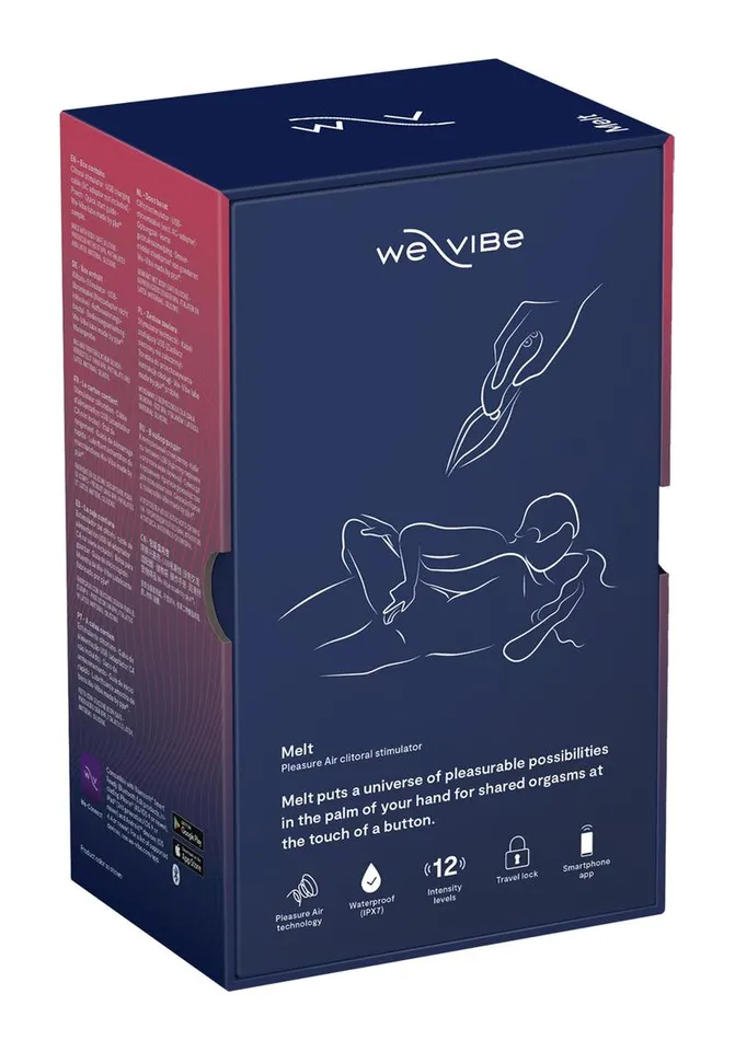 WeVibe WeVibe Melt Pleasure Air Rechargeable Silicone Clitoral Stimulator Female Sex Toys