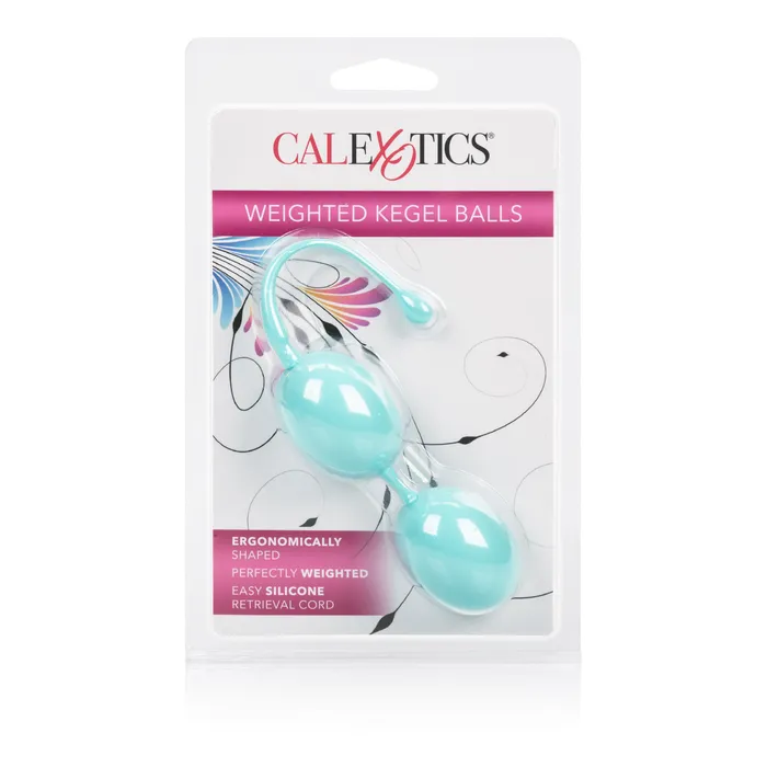 Weighted Kegel Balls Teal California Exotic Female Sex Toys