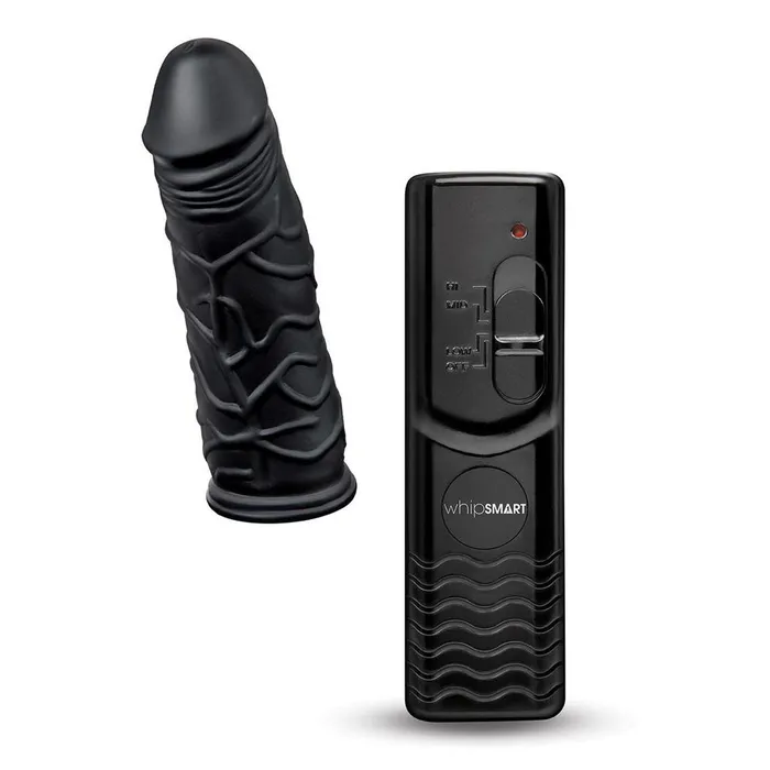 WhipSmart Female Sex Toys Whipsmart Inflatable Bangin Bolster Black Inflatable Cushion with 6 Vibrating Dong