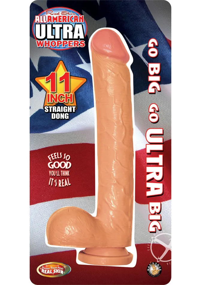 Whoppers Female Sex Toys All American Ultra Whoppers Straight Dildo