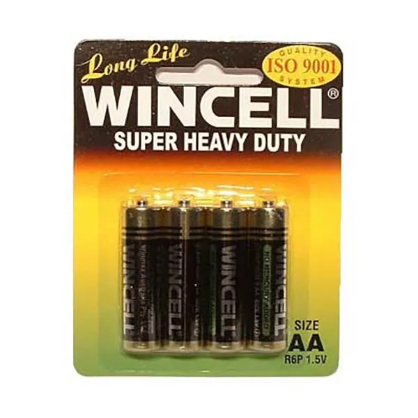 WincellWinmax Male Sex Toys Wincell Aa Super Heavy Duty Batteries AA 4 Pack