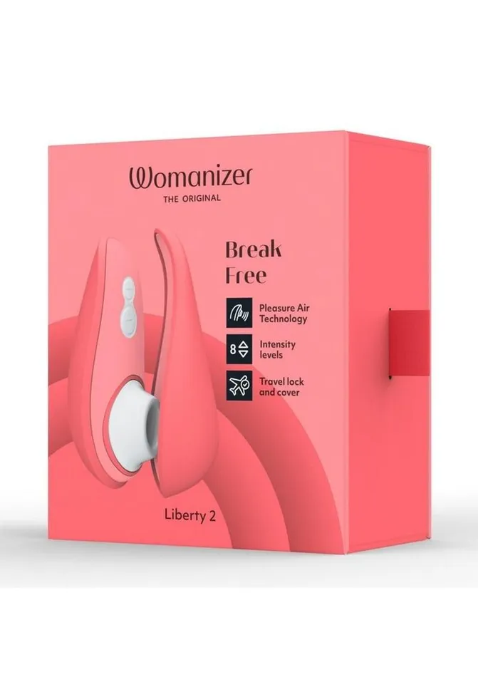 Womanizer Female Sex Toys Womanizer Liberty 2 Rechargeable Silicone Clitoral Stimulator Vibrant