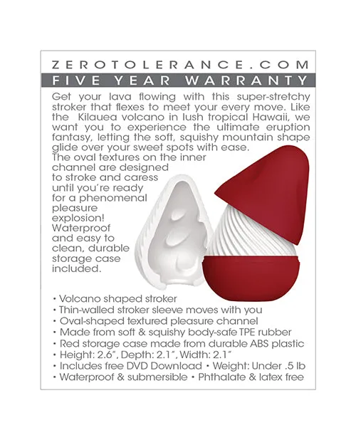 Zero Tolerance Kilauea Stroker White Evolved Novelties INC Male Sex Toys